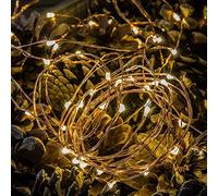 Noma Fit & Forget 50 Warm White LED Copper Wire Lights