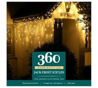 Noma Jack Frost Icicles (Warm White, 360 LED)