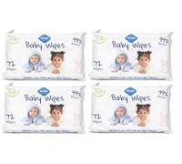 NOMA Labs Baby Wipes, Cruelty Free, Biodegradable, 72 Per Pack x 4 Packs = 288 Wipes