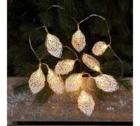 NOMA Metal Leaf Light Chain with 10 LED's (Pack of 1)