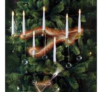 Noma Set of 10 White Wand Controlled Magic Tree Candles With Jewel