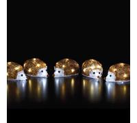 Noma Set of 5 Acrylic Hedgehog String Lights