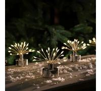 Noma Set Of 6 Warm White Led Tealights (Battery Powered)