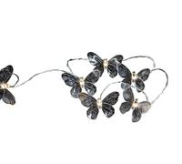 Noma Solar Butterfly Lights, 20 Bright White LED's, 2.85 cm