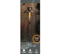 Noma Solar Copper Lantern Stake Light (Pack of 1)