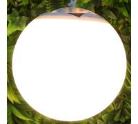 NOMA Solar Hanging Sphere Light, 20 cm, White (Pack of 1)