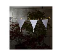 NOMA Solar Tasselled Bunting with 30 Warm White LEDs, 2.9 m (Pack of 1)