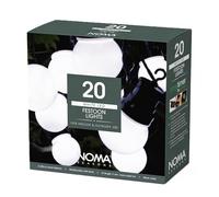 NOMA Traditional Festoon Lights with Black Cable (Pack of 1)