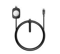 NOMAD Apple Watch Charger USB C Cable 1.5m Carbide 2in1, USB C Charging Cable - 100W Fast iWatch Charger USBC for Apple Watch, Airpods and iPhone, Universal Type C Charging Cables