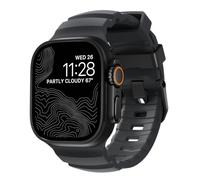 NOMAD Apple Watch Sport Band - Rocky Point Dark Storm Gray, Titanium Hardware, Adventurous Rugged Band for Men and Women - Apple Watch Ultra Compatible