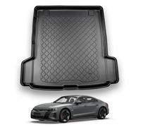 Nomad Audi E-Tron Gt (2021+) Boot Liner Premium Tailored Boot Mat Protector Easy Install Thermoplastic Waterproof Raised Edges
