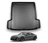 NOMAD Audi E-tron GT (2021+) Boot Liner Premium Tailored Fit Car Floor Mat Protector Easy Install Non Slip Thermoplastic Waterproof Dog & Pet Friendly Raised Edges Compatible Custom Fit Accessory