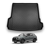 Nomad Audi Q7 (2015+) Boot Liner (Fits 7 Seats Model With 3Rd Row Folded) Premium Tailored Mat Protector Waterproof Accessory