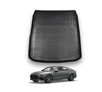NOMAD Boot Liner Compatible with Audi A7 Sportback 2018+ Premium Tailored Fit Car Floor Mat Protector Guard Tray Black Custom Fitted Accessory - Dog Friendly & Waterproof with Raised Edges