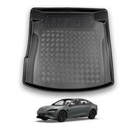 Nomad Boot Liner Compatible with BYD Seal (2023-) Recyclable Non-Toxic Plastic (PE) Tailored Fit Car Floor Mat Protector Guard Tray Black Custom Fitted Accessory Dog Friendly Waterproof