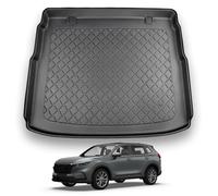 NOMAD Boot Liner Compatible With Honda CR-V 2023+ Upper Boot Floor Mat Premium Tailored Fit Car Floor Protector Guard Tray Black Custom Fitted Accessory - Dog Friendly & Waterproof with Raised Edges