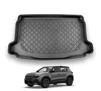 NOMAD Boot Liner Compatible With Jeep Avenger (2023-) Premium Upper Floor Mat Tailored Fit Car Floor Protector Guard Tray Black Custom Fitted Accessory - Dog Friendly & Waterproof with Raised Edges