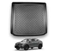 NOMAD Boot Liner Compatible with Renault Arkana 2021+ Premium Boot Floor Upper Position Tailored Fit Car Floor Mat Protector Guard Tray Black Custom Fitted Accessory - Dog Friendly Waterproof