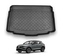 NOMAD Boot Liner Compatible with VW T-Roc 2017+ Adjustable Boot Floor in Lower Position Premium Tailored Fit Car Floor Protector Guard Tray Custom Fitted - Dog Friendly & Waterproof with Raised Edges