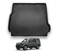 NOMAD Boot Liner for Land Rover Discovery 3/4 (2005-20017) | (Fits 7 Seats Model with 3rd Row Folded) Premium Tailored Boot Mat Protector Raised Edges Waterproof Accessory Tray Trunk Mat