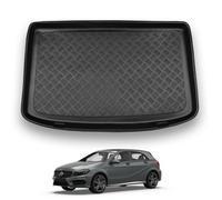 NOMAD Boot Liner Mat for Mercedes A-Class 2012-2018, Tailored PE Car Boot Protector Tray, Waterproof Raised Edge Trunk Mat, Easy Clean Cargo Floor Liner
