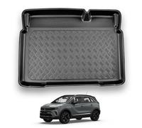 Nomad Boot Liner For Vauxhall Crossland X (2017-2024) (Lower Position) Tailored Protector Tray Raised Edges Accessory Boot Mat