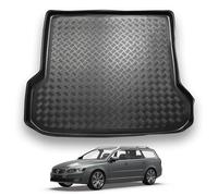 NOMAD Boot Liner for Volvo V70 (2007-2016) Tailored Protector | Waterproof Tray Raised Edges Accessory Boot Mat Easy Install Pet Friendly All-Weather Custom Fit Trunk Mat Cargo Floor Liner