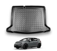 NOMAD Boot Liner for VW ID.3 (2020+) (Lower Position Fixed Floor) | Tailored Fit Car Boot Floor Mat Protector Non Slip Waterproof Raised Edges Black Dog & Pet Friendly Easy Install All-Weather