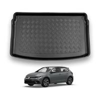 NOMAD Boot Liner for VW Polo (2017+) (Upper Boot Position) | Tailored Fit Car Boot Floor Mat Protector Non Slip Waterproof Raised Edges Black Dog & Pet Friendly Easy Install All-Weather