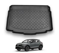 Nomad Boot Liner For Vw T-Roc (2017-2025) (Lower Position (Adjustable Floor) Premium Tailored Protector Raised Edges Accessory