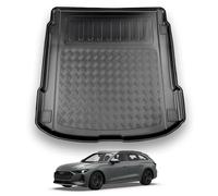 NOMAD Boot Liner Mat for Audi A5 Avant (Non Hybrid) 2025+, Tailored PE Car Boot Protector Tray, Waterproof Raised Edge Trunk Mat, Easy Clean Cargo Floor Liner