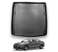 NOMAD Boot Liner Mat for Audi A5 Coupe 2006-2016, Tailored PE Car Boot Protector Tray, Waterproof Raised Edge Trunk Mat, Easy Clean Cargo Floor Liner