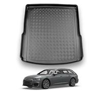 NOMAD Boot Liner Mat for Audi A6 Avant 2024+, Tailored PE Car Boot Protector Tray, Waterproof Raised Edge Trunk Mat, Easy Clean Cargo Floor Liner
