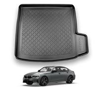 NOMAD Boot Liner Mat for BMW 3 Series Saloon (Plug-in hybrid) 2019+, Premium Anti-Slip TPE Car Boot Protector Tray, Waterproof Raised Edge Trunk Mat, Easy Clean Cargo Floor Liner