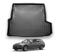 NOMAD Boot Liner Mat for BMW 3 Series Touring 2012-2019, Tailored PE Car Boot Protector Tray, Waterproof Raised Edge Trunk Mat, Easy Clean Cargo Floor Liner