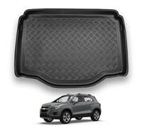 NOMAD Boot Liner for Chevrolet Trax (2013-2023) Tailored Protector | Tailored Fit Car Boot Floor Mat Protector Non Slip Waterproof Raised Edges Black Dog & Pet Friendly Easy Install All-Weather