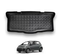 NOMAD Boot Liner Mat for Citroen C1 2005-2014, Tailored PE Car Boot Protector Tray, Waterproof Raised Edge Trunk Mat, Easy Clean Cargo Floor Liner