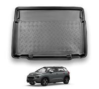 NOMAD Boot Liner Mat for Citroen C3 Aircross 2017+ [Lower Boot], Tailored PE Car Boot Protector Tray, Waterproof Raised Edge Trunk Mat, Easy Clean Cargo Floor Liner