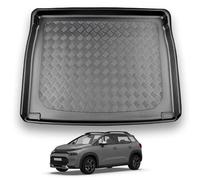 NOMAD Citroen C3 Aircross 2024- Boot Liner Upper Position Tailored Fit Car Floor Mat Protector Non Slip Waterproof Raised Edges Compatible Custom Fit Accessory Black Dog & Pet Friendly All-Weather