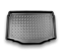 NOMAD Citroen e-C3 (2024-) Non-Adjustable Boot Floor Tailored Fit Car Floor Mat Protector Non Slip Waterproof Raised Edges Compatible Custom Fit Accessory Black Dog & Pet Friendly