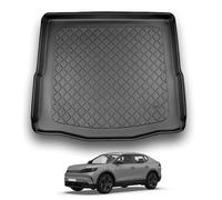 NOMAD Boot Liner Mat for Ford Capri 2024+ [Adjustable boot floor in raised position], Premium Anti-Slip TPE Car Boot Protector Tray, Waterproof Raised Edge Trunk Mat, Easy Clean Cargo Floor Liner