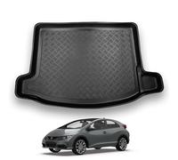 NOMAD Boot Liner Mat for Honda Civic 2012-2017, Tailored PE Car Boot Protector Tray, Waterproof Raised Edge Trunk Mat, Easy Clean Cargo Floor Liner