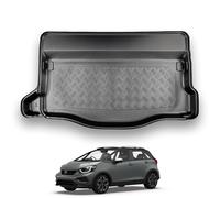 NOMAD Boot Liner Mat for Honda Jazz Crosstar 2020+, Tailored PE Car Boot Protector Tray, Waterproof Raised Edge Trunk Mat, Easy Clean Cargo Floor Liner