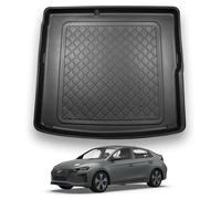 NOMAD Boot Liner Mat for Hyundai Ioniq 2016-2022 [Non-adjustable boot floor], Premium Anti-Slip TPE Car Boot Protector Tray, Waterproof Raised Edge Trunk Mat, Easy Clean Cargo Floor Liner
