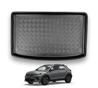 NOMAD Boot Liner Mat for Kia Stonic Non Hybrid 2017+ [Upper Boot], Tailored PE Car Boot Protector Tray, Waterproof Raised Edge Trunk Mat, Easy Clean Cargo Floor Liner