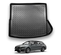 NOMAD Boot Liner Mat for Mercedes CLA Estate 2013-2018, Tailored PE Car Boot Protector Tray, Waterproof Raised Edge Trunk Mat, Easy Clean Cargo Floor Liner