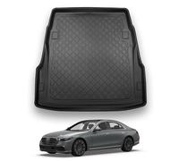 NOMAD Boot Liner Mat for Mercedes S-Class Non Hybrid 2013-2020, Premium Anti-Slip TPE Car Boot Protector Tray, Waterproof Raised Edge Trunk Mat, Easy Clean Cargo Floor Liner