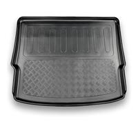 NOMAD Boot Liner Mat for Nissan X-Trail e-Power (5 Seater) 2022+ [With adjustable boot floor], Tailored PE Car Boot Protector Tray, Waterproof Raised Edge Trunk Mat, Easy Clean Cargo Floor Liner