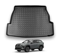 NOMAD Boot Liner Mat for Toyota RAV 4 2019+ [Upper boot position], Tailored PE Car Boot Protector Tray, Waterproof Raised Edge Trunk Mat, Easy Clean Cargo Floor Liner