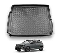 NOMAD Vauxhall Grandland (2019+) Boot Liner [Hybrid Models] Tailored Fit Car Floor Mat Protector Non Slip Waterproof Raised Edges Compatible Custom Fit Accessory Black Dog & Pet Friendly